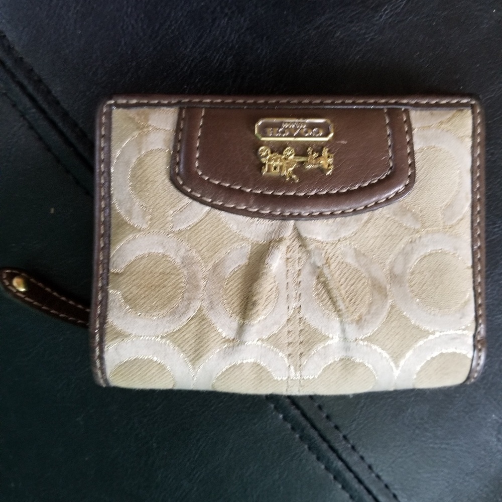 Small coach wallet